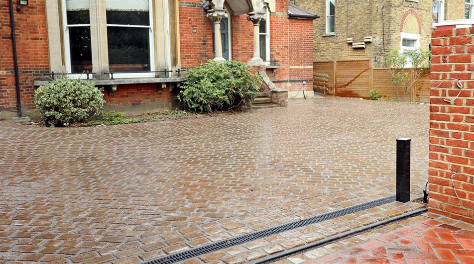 All surface water falling onto driveway or paved area must be managed within property boundary